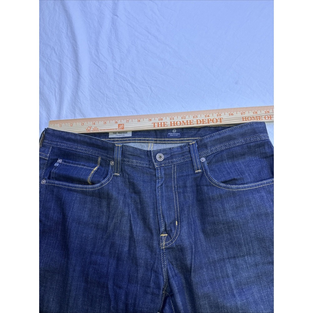 AG Adriano Goldschmied Men's Jeans "The Protege" Straight Leg 36x32L Dark wash - Picture 6 of 10